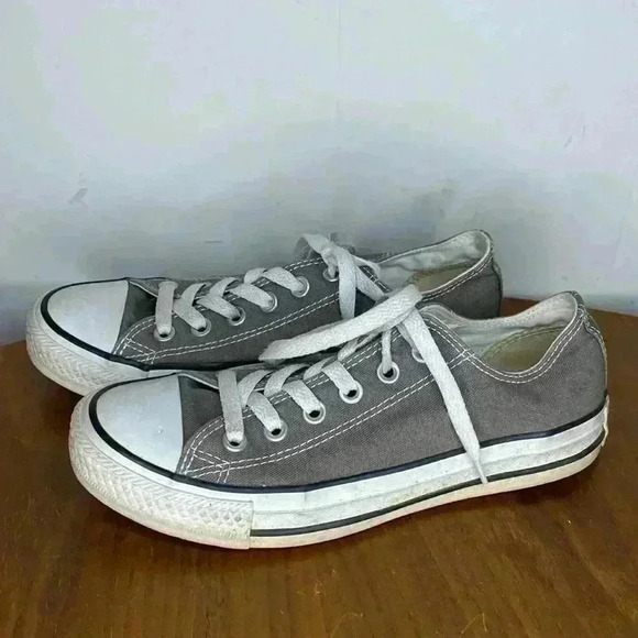 Converse All Star Chuck Taylor Gray Mems Size 5 Womens Size 7 - Picture 3 of 8